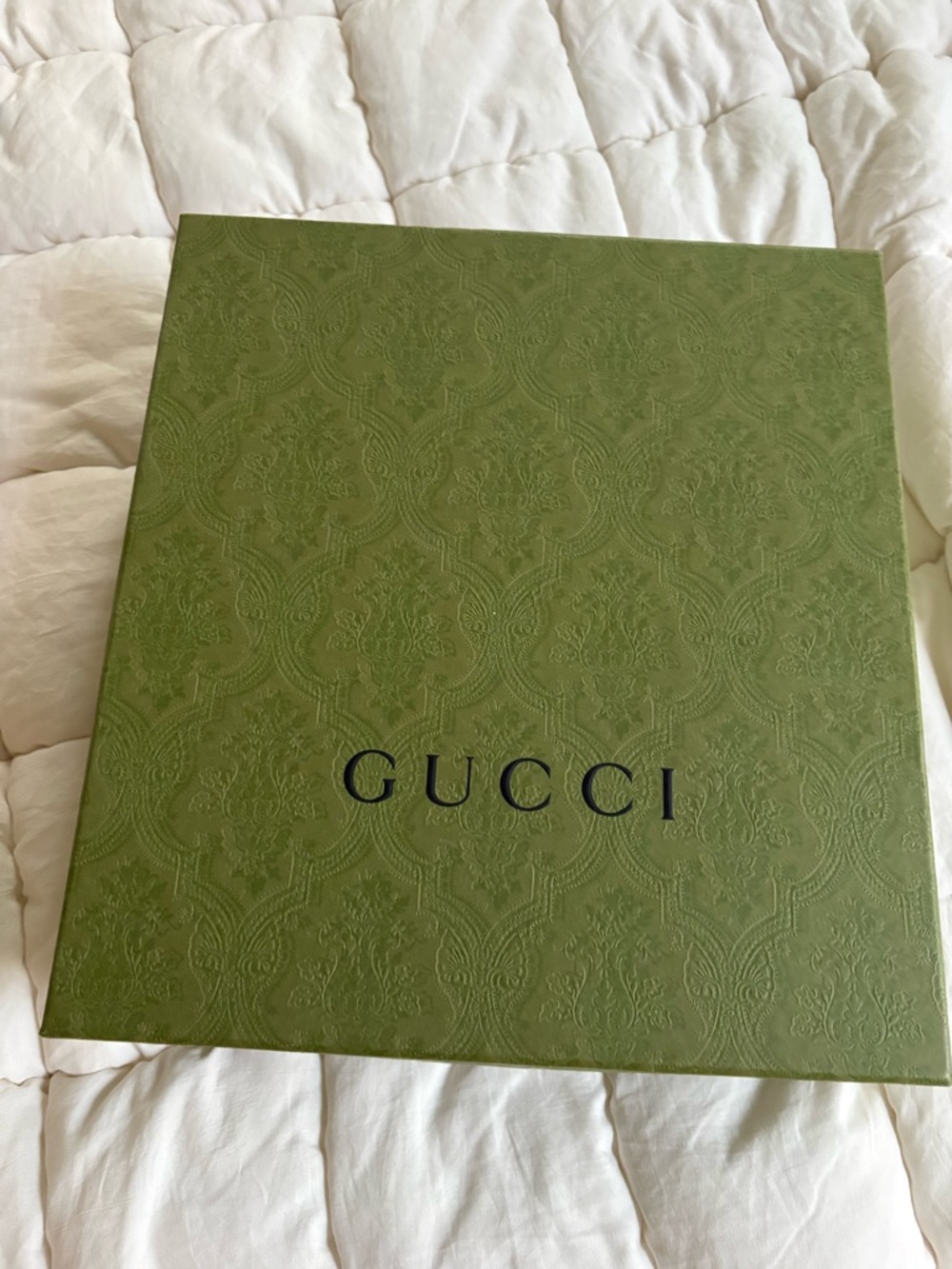 Gucci Cream Leather Platform Sandals with Wood-Effect Heel - Picture 4 of 15